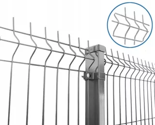 Plotový panel 3 V drôt 4 mm, výška 1730 mm POZINKOVANÝ