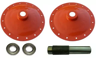 MIEŠAČKA PLECHOVÉHO BETÓNU MK 185, 165 ložiská, oska, ložiská