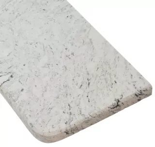 Kamenný parapet Meridian, mramorový konglomerát Misty White, 24 x 110 cm