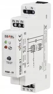 Vypínač svetla - PBM-01 Bistabilné relé 230 V AC ZAMEL
