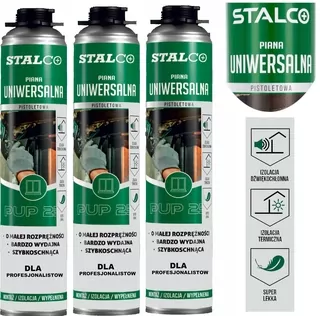 Univerzálna pena PUP 23 pištoľ 750 ml STALCO - 3 kusy