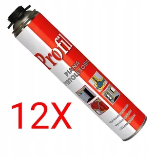 SOUDAL Montážna pena s pištoľou Profil 750ml 12 ks: Profesionálne riešenie pre vaše projekty