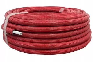 PEX POTRUBIE 16mm PEX/AL/PE ČERVENÝ KRYT KRUH 50m