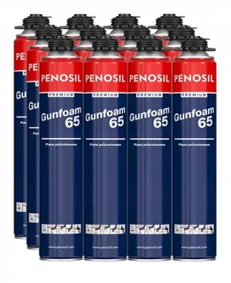 Montážna pena PUR - Pentol pištole penové PENOSIL Gunfoam 12ks.