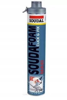 Montážna pena PUR - MAXI Kliknutím a opraviť Soudal 870ml pena 12 kusov