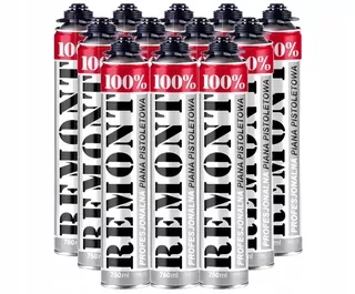 Montážna pena PUR - Montážna pena pištoľová pena 750ml Renovácia