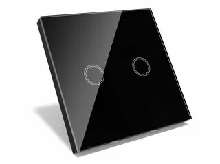 Vypínač svetla - Diaľkové ovládanie EXPERATED SENDER Dotykový Glass 2GB LED