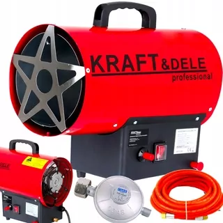 Plynový ohrievač Kraft&Dele 20 kW + rukavice, pracovné rukavice, vamp, pár, 24 hodín(1467)