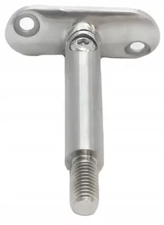 Podpora zábradlia Ø42,4X2MM, závit M10, AISI304, brúsená, nerezová oceľ