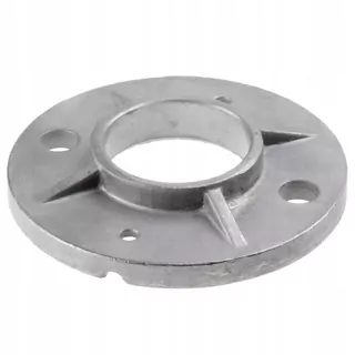Základňa stĺpa na zváranie, vystužená fi 100/42/2X11mm h=16mm, 4BS