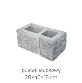POLBRUK Antara II štiepaný tehlový stĺpik