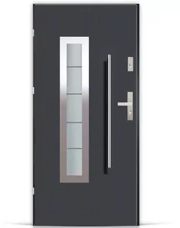 POĽSKÉ VONKAJŠIE DVERE * APOLLO LUX INOX RELING *