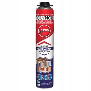 Montážna pena PUR - POLYNOR polyuretánová izolácia 750ml