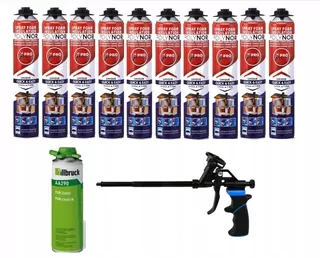 Montážna pena PUR - Polynor Spray pena Premium Set