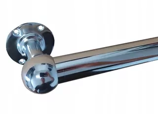 ZÁBRADLIE 400 cm KĽÚČKA SCHODISKA, ZÁBRADLIE POCHrómované