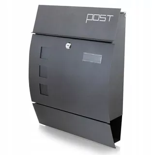 Graphite post poštovná skridňa veľká 3 okno moderný desing