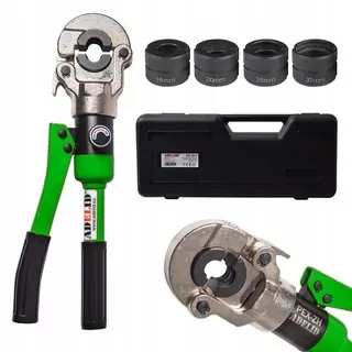 LIS NA PEX POTRUBIE, HYDRAULICKÝ LIS 16-32mm, UPÍNACIE KLIEŠTE, LIS + ZÁSNIVKY, KAMENE PRE TLAK PEX POTRUBÍ, U 16 32