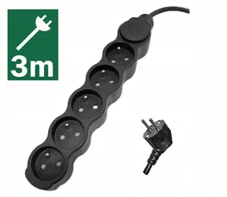 Predlžovací kábel - EXTENSION sa štrbinami 5, 0 "off. 3 m
