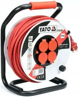 Predlžovací kábel 50 m so 4 zásuvkami YT-8108 YATO