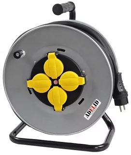 Predlžovací kábel - EXTENSION DRUM 3 × 1,5 40 m DRUM AND METAL