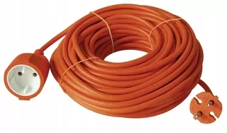 Záhradný predlžovací kábel 2 × 1 mm 1 zásuvka 10m oranžový od EMOS