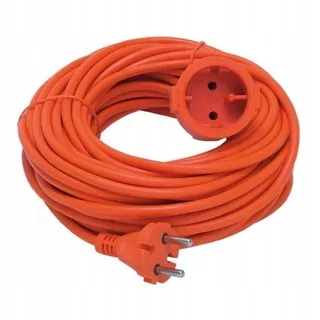 Univerzálny predlžovací kábel 15 m 2X1MM2 oranžový
