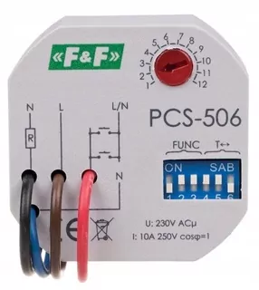 Časové relé PCS-506 F&F