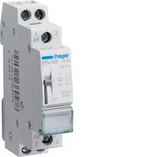 Impulzný relé Hager 16 A 48 V AC 2Z EPN526