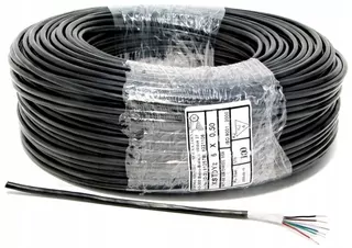 Kábel pre alarmový systém XSTDYz 6 × 0,5mm zelený – G