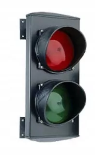 Dvojfarebný LED semafor s držiakom