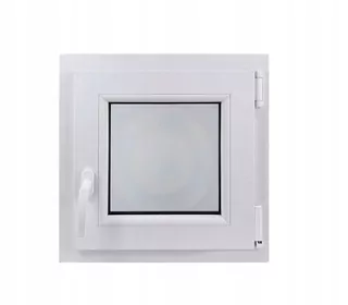 OKNÁ PVC 500x500 RU BIELE, PRAVÉ