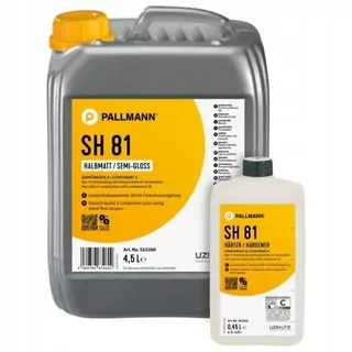 Pallmann SH 81 pololesklý chemický lak 4,95l