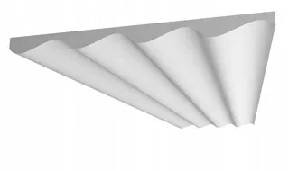 Stropný panel 3D 60 cm x 200 cm XPS Modern