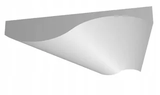Stropný panel 3D 60 cm x 200 cm XPS Modern