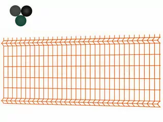 Plotový panel 123 cm x 250 cm pozinkovaný + farba