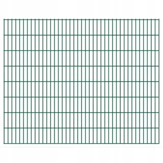 VidaXL Plotový panel 2D 2008 × 1,63m zelený