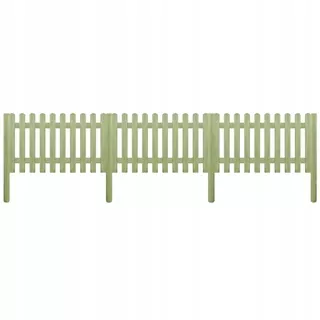 Plotový panel, impregnovaná borovica, 5,1 m 150 cm 6/9 cm