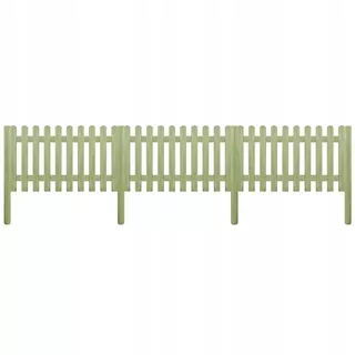 Plotový panel, impregnovaná borovica, 5,1 m 150 cm 6/9 cm