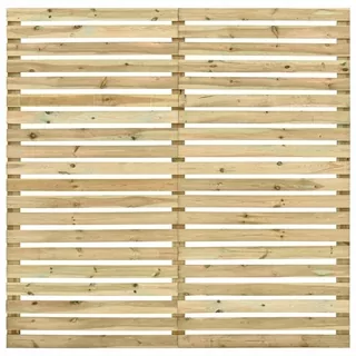 Plotový panel, impregnované borovicové drevo, 180 × 180 cm