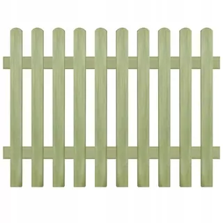 Plotový panel borovicový 170 × 120cm 6/9cm VidaXL