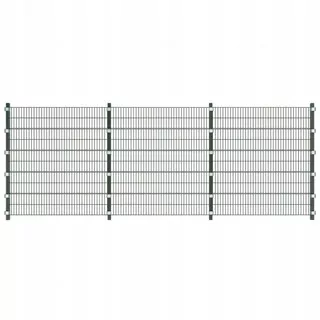Plotový panel Vidaxl s príspevkami, 6 × 2 m