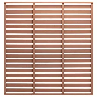 VidaXL Plotový panel z WPC 170 × 180 cm hnedá
