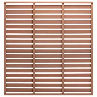 VidaXL Plotový panel z WPC 170 × 180cm hnedá