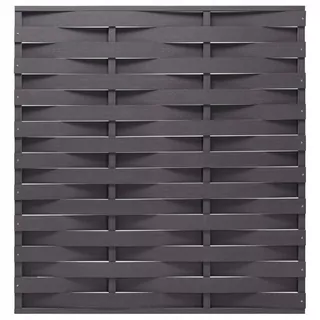 VidaXL Plotový panel z WPC 170 × 180cm sivý