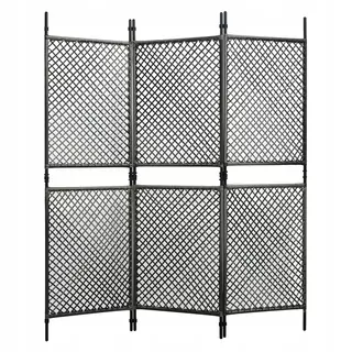 Polyrirattan plotový panel, 1,8 × 2 m
