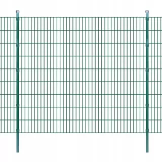 VidaXL Plotové panely 200 × 183cm 2m zelené