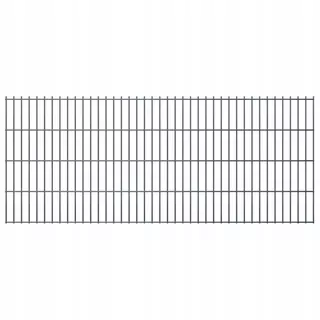 Plotové panely 2D, 2,008 × 0,83 m, 16m, šedá