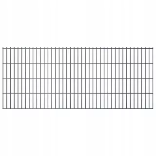 Plotové panely 2D, 2,008 × 0,83 m, 32m, šedá