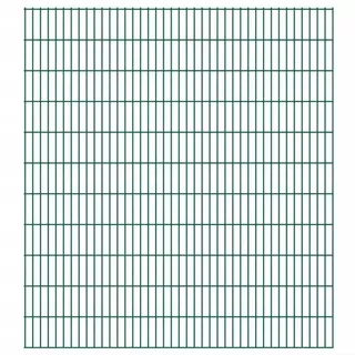 Plotové panely 2D, 2,008 × 2.23 m, 16m, zelená