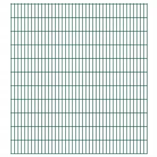 Plotové panely 2D, 2,008 × 2.23 m, 6 m, zelená